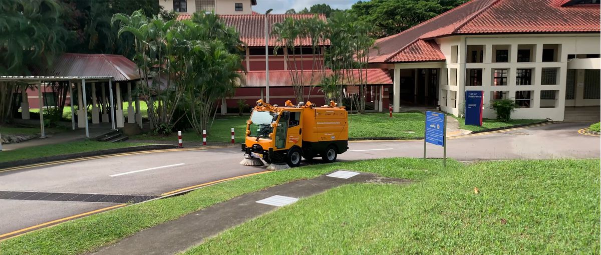 ENWAY receives approval for Autonomous Sweepers on public roads in Singapore