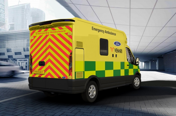 Ford and Venari build on expertise to produce Project Siren lightweight Ambulances