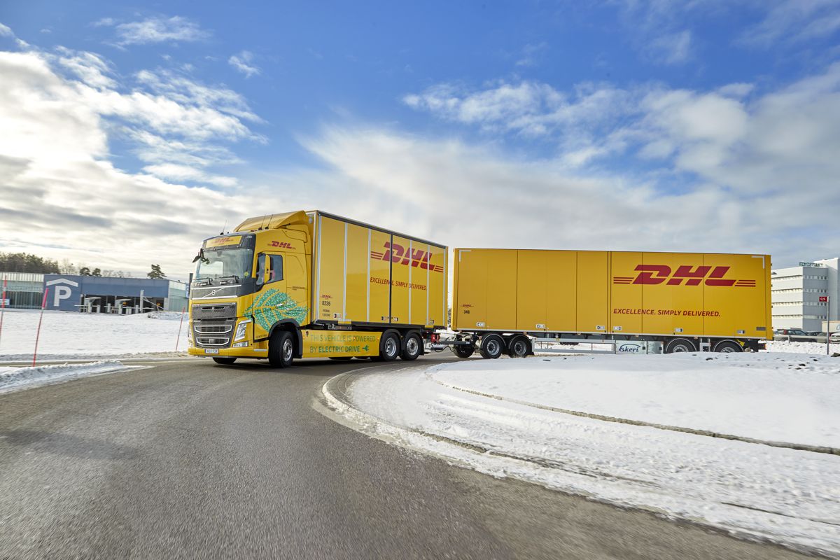 DHL Freight and Volvo Trucks team-up for faster transition to fossil free transport