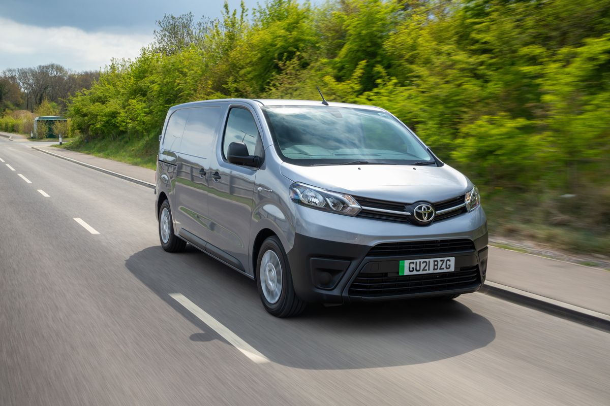 Meet the all new Toyota Proace Electric Van
