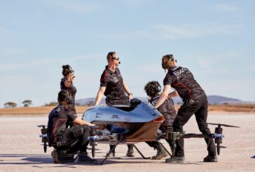 Airspeeder makes first full-scale electric flying racing car test flights
