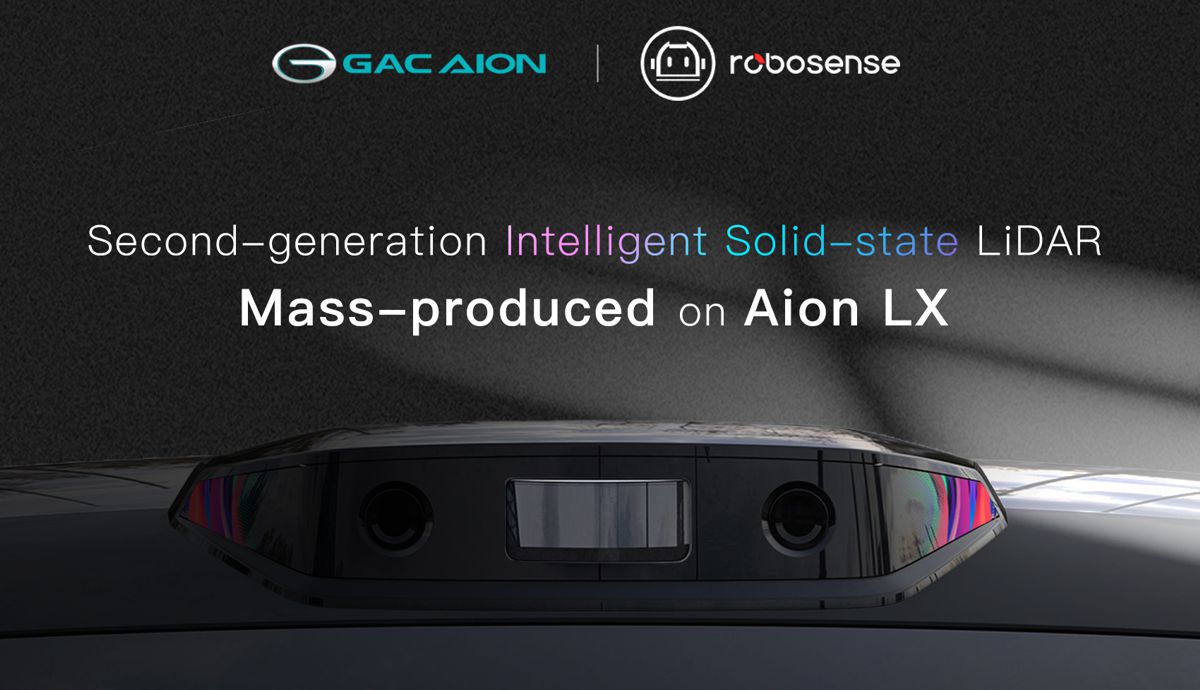 RoboSense partners with GAC Aion for mass-produced LiDAR for Autonomous Vehicles