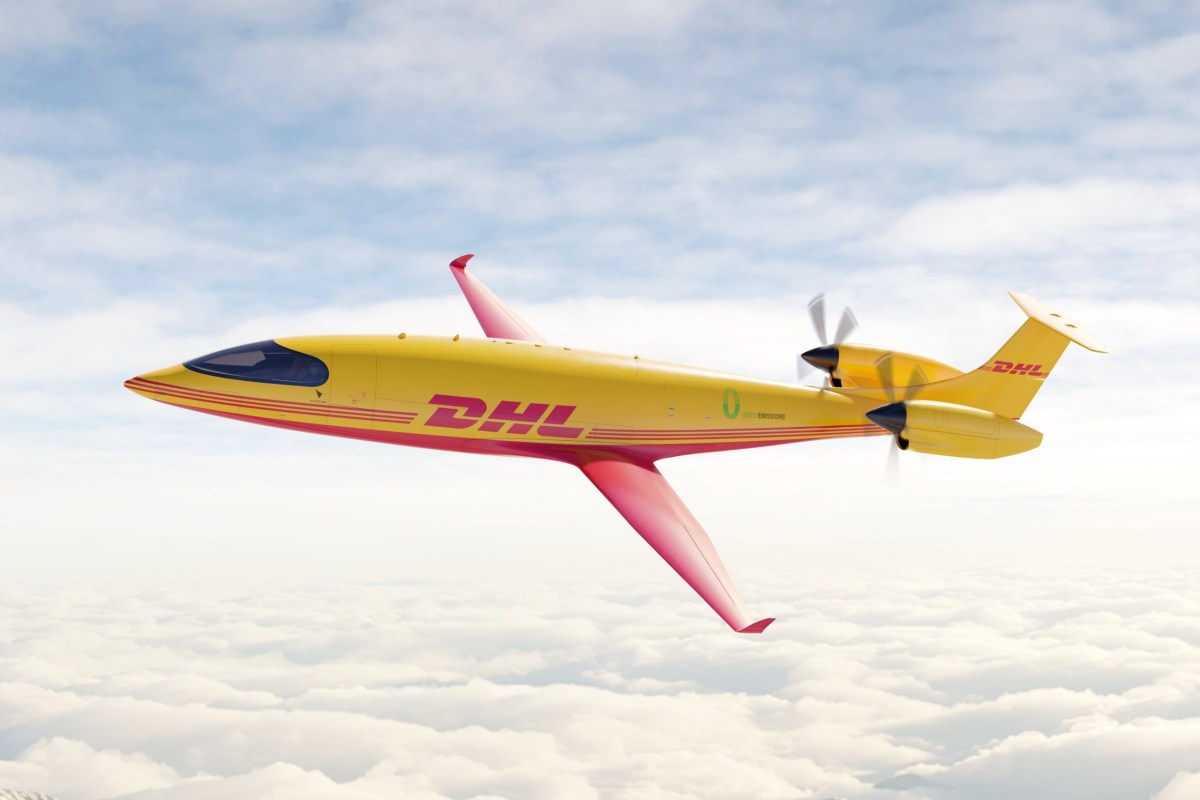 DHL Express orders 12 fully electric Eviation cargo planes