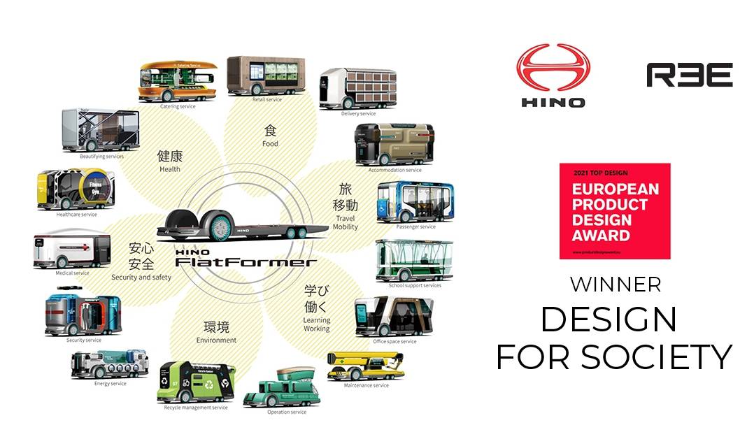 REE Automotive and Hino win European Product Design Award