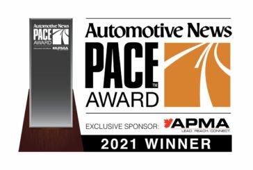 RoboSense wins 2021 PACE Award from Automotive News