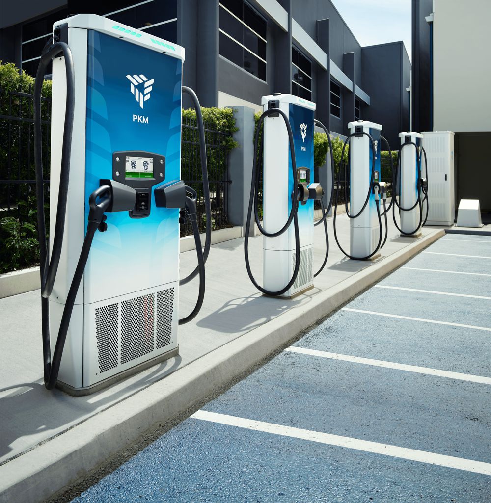 Tritium ground-breaking EV Fast Chargers designed for cost-effective deployment