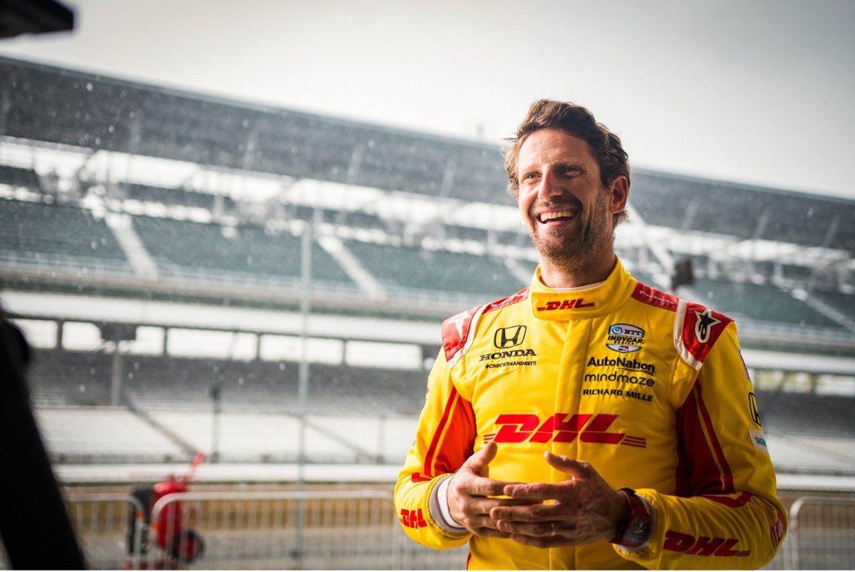 Andretti Autosport driver Romain Grosjean will carry MindMaze branding on his race suit, helmet and car during his 2022 INDYCAR campaign.