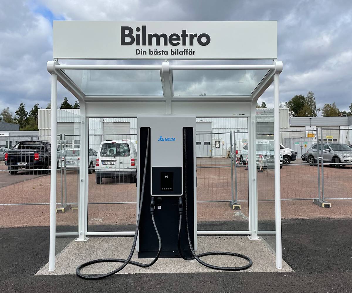 Bilmetro AB powers up with Delta UFC200 chargers for an Electric Future 