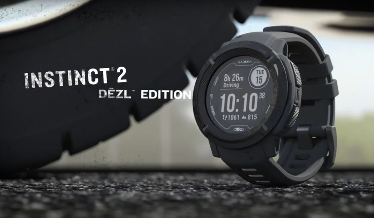Garmin Instinct 2 - dēzl Edition smartwatch designed for professional truck drivers