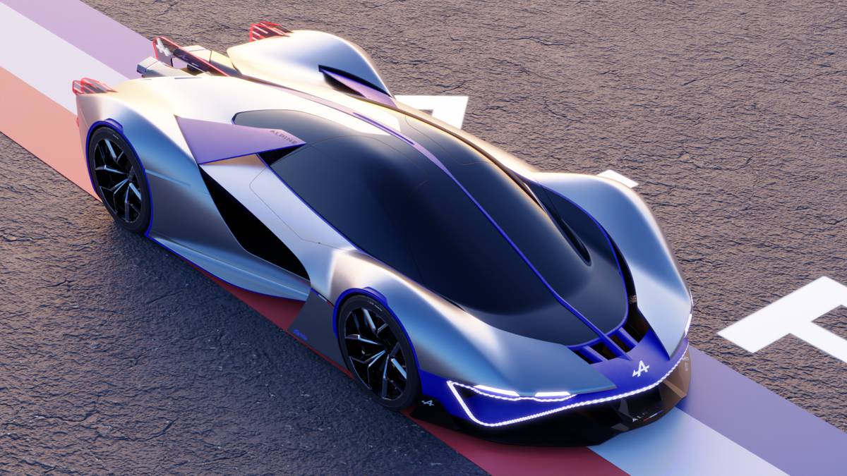 Alpine A4810 Sustainable Concept Car unveiled by IED Design School students