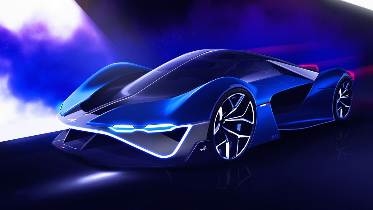 Alpine A4810 Sustainable Concept Car unveiled by IED Design School students