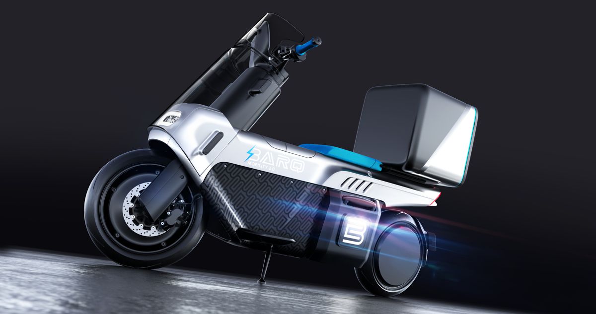 BARQ reveals electric two-wheeler made in MENA to revolutionise deliveries