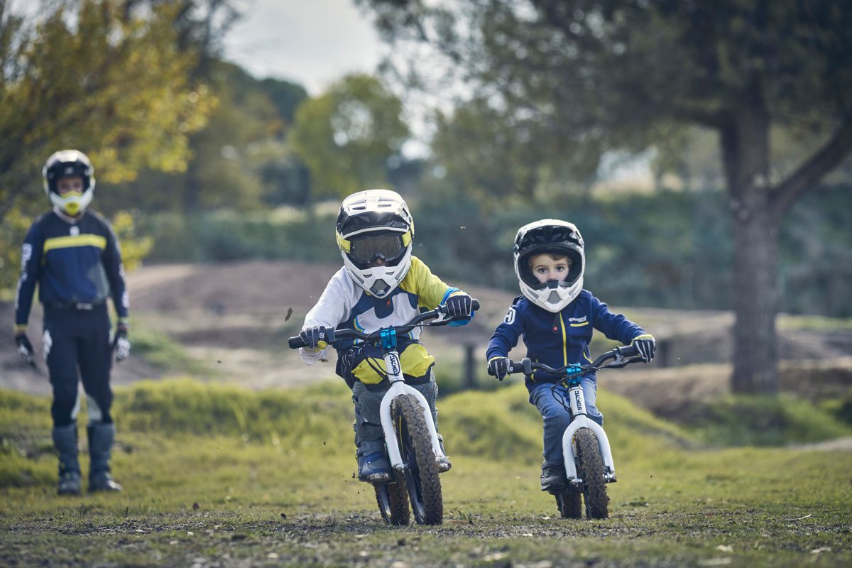 Husqvarna 12eDrive and 16eDrive are the fastest way for children to get up to speed