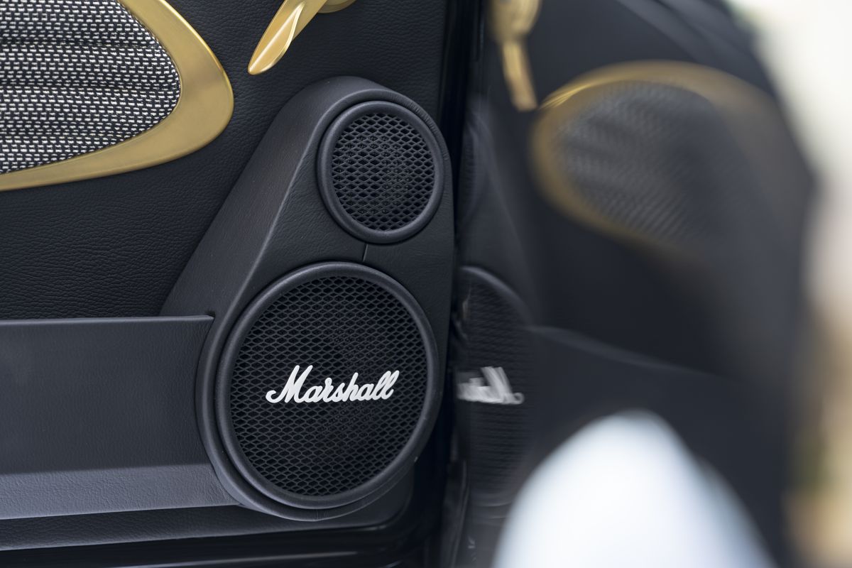David Brown Automotive partners with Marshall Amplification to create ultra-exclusive Mini Remastered Marshall Edition