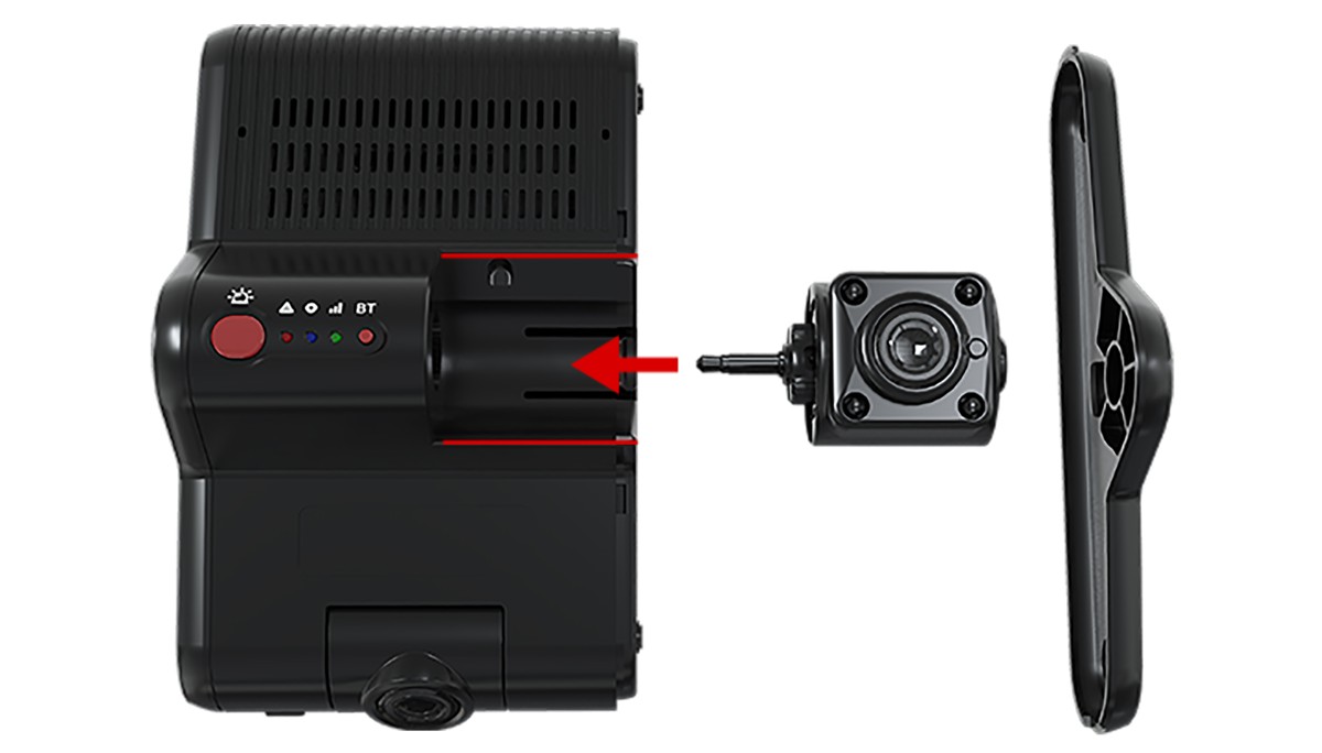 SmartWitness Fleet Dashcam features modular two-way cameras