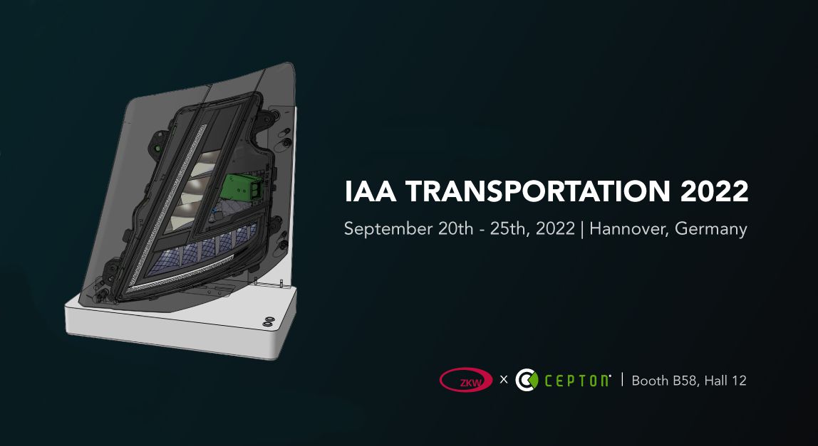 Cepton’s new LiDAR built into headlamps to be featured at IAA Transportation 2022