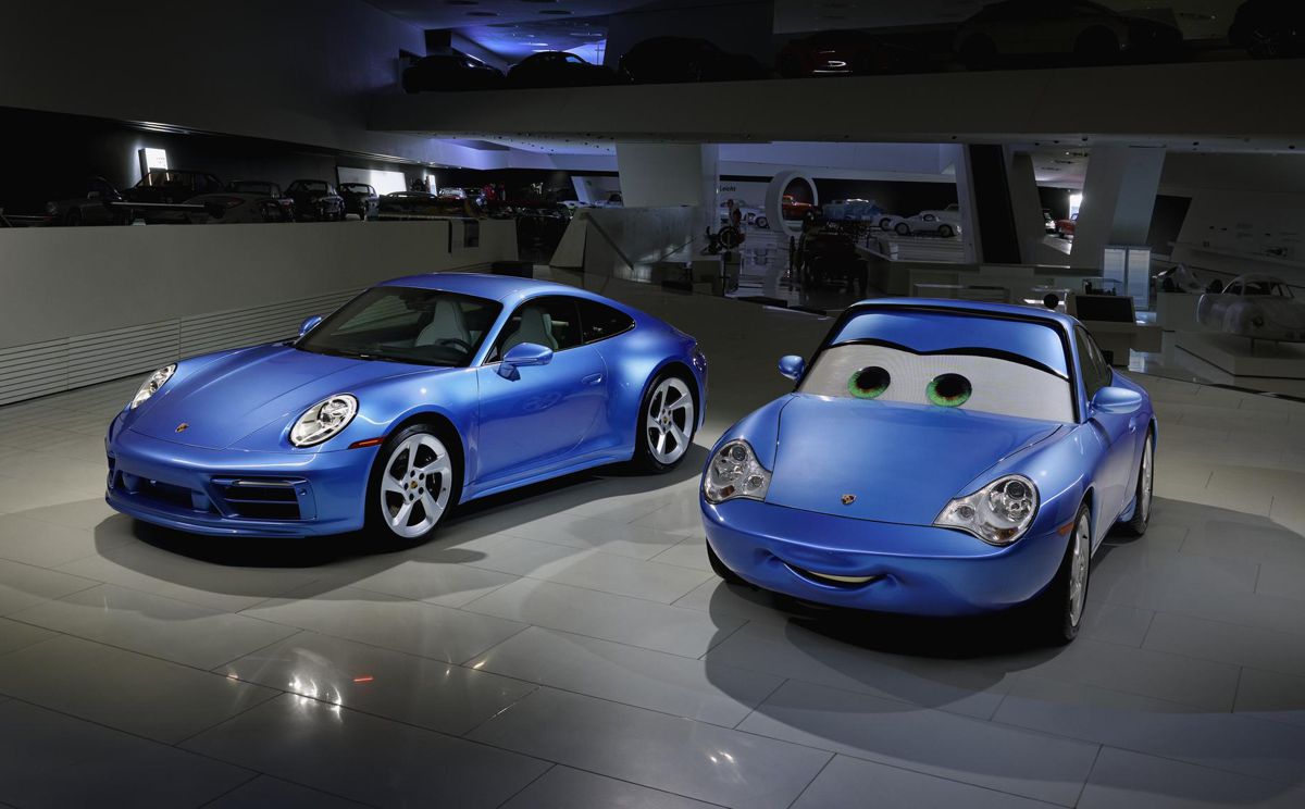 Porsche unveils the 911 Sally Special supported by Pixar for a charity auction sale