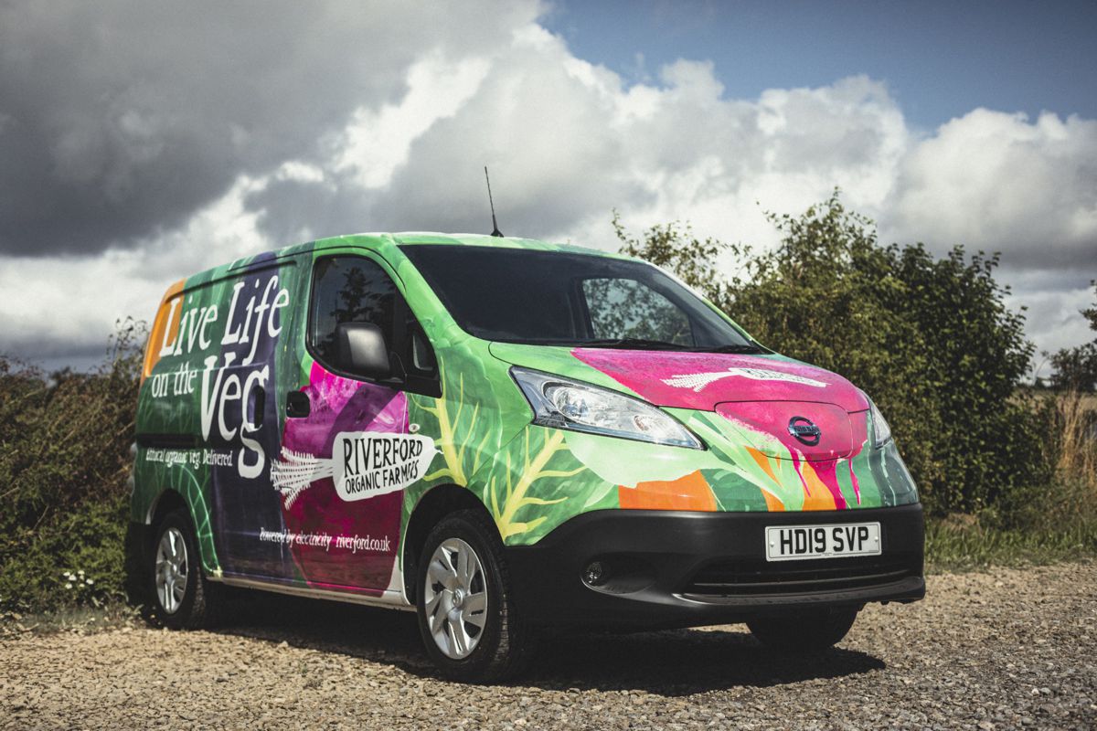 Organic veg box supplier in Devon on route to Electrification with WebFleet